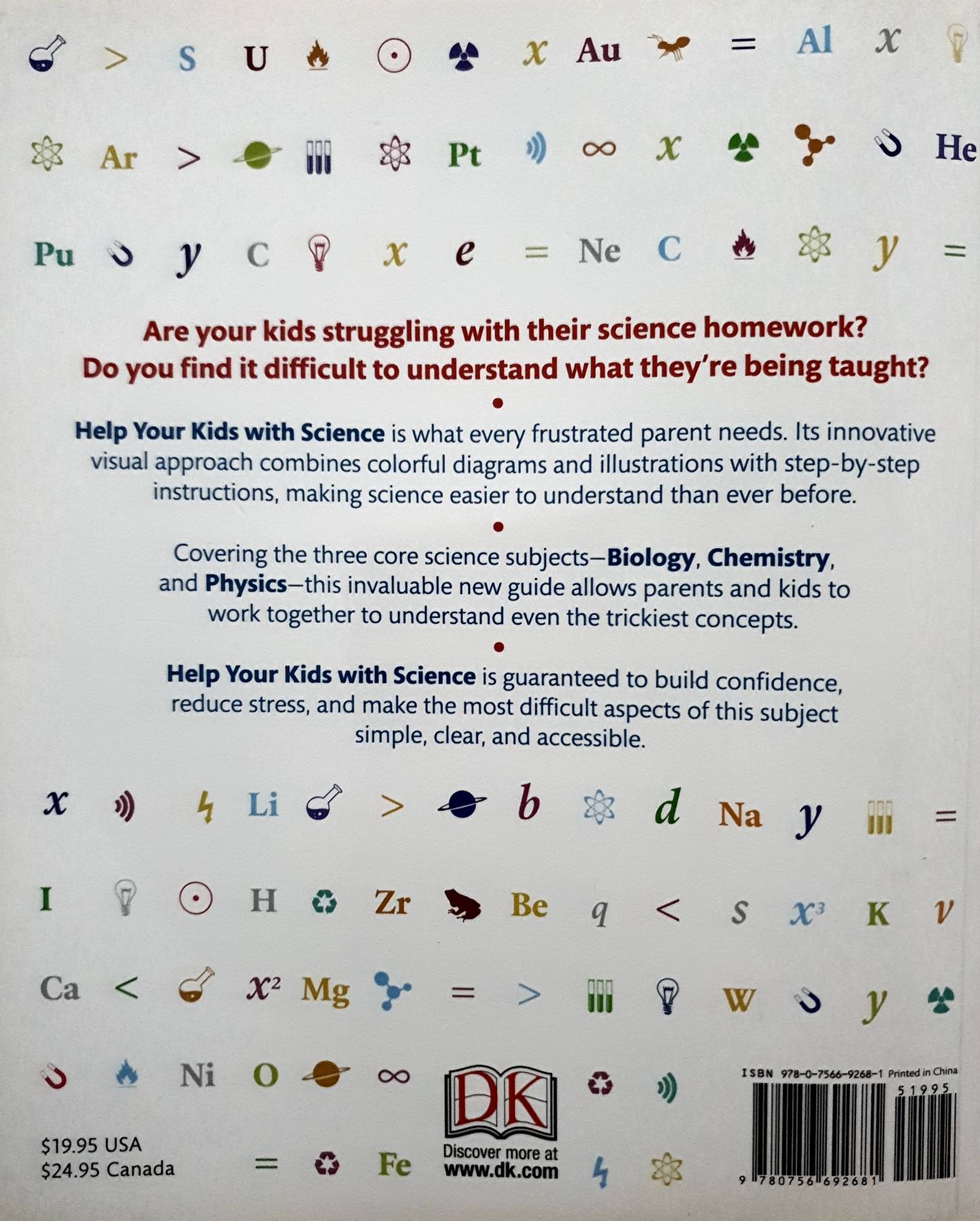 Help Your Kids with Science : A Unique Step-by-Step Visual Guide (DK Help Your Kids)