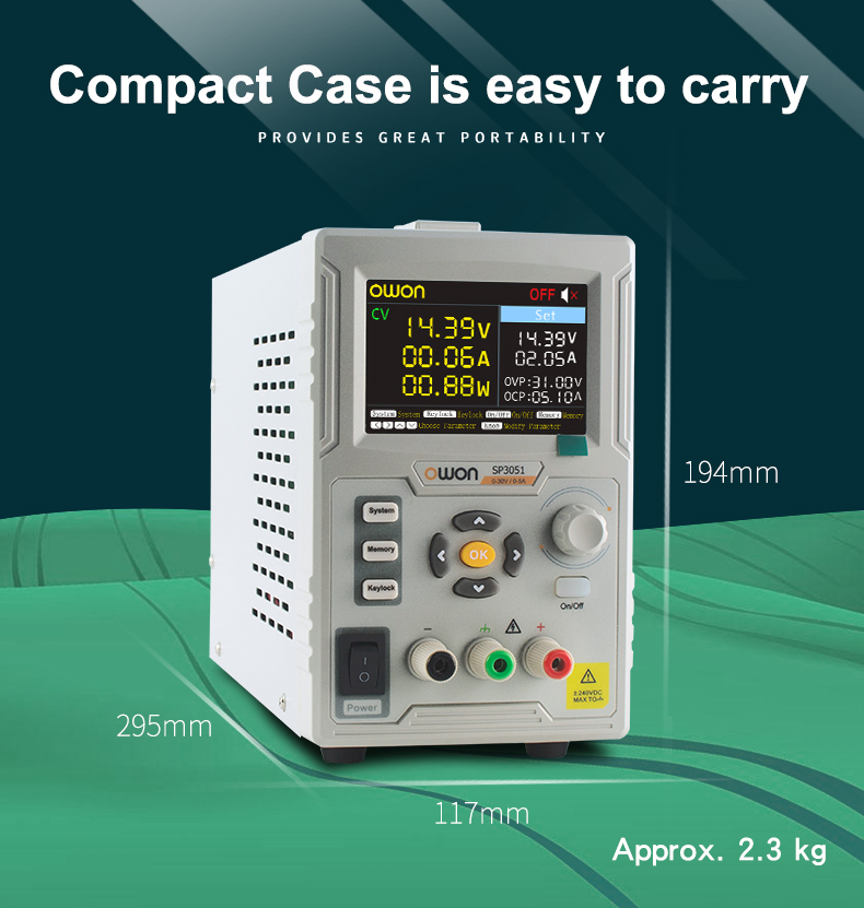 OWON SP3051 1 CH DC Power Supply