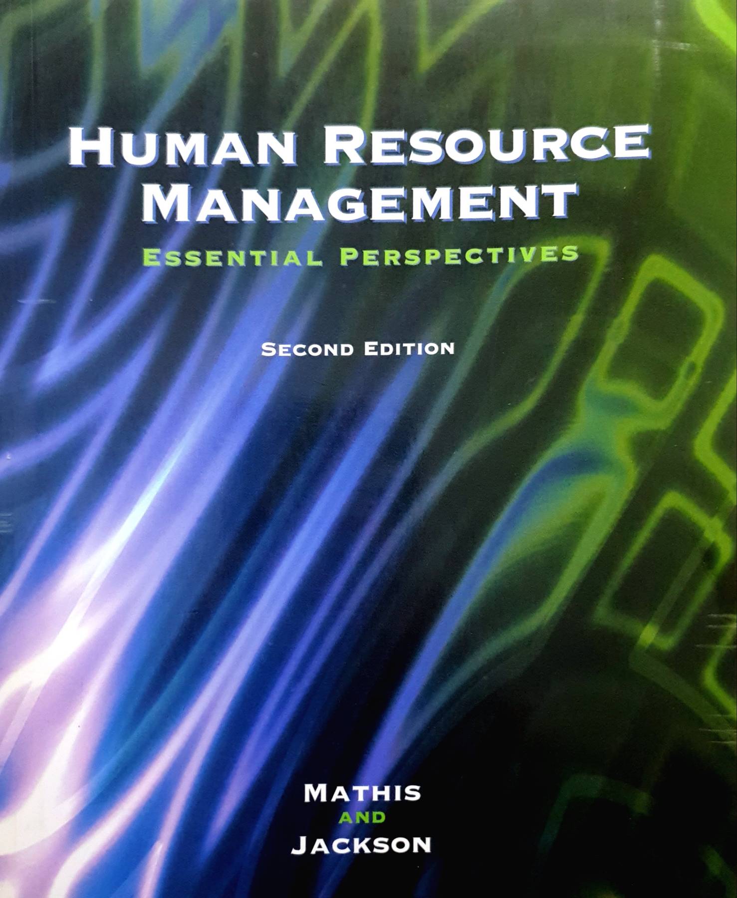HUMAN RESOURCE MANAGEMENT ESSENTIAL PERSPECTIVES SECOND EDITION MATHIS AND JACKSON