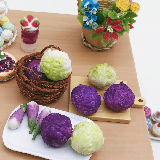 Miniature Vegatable 5 pieces (Purple)
