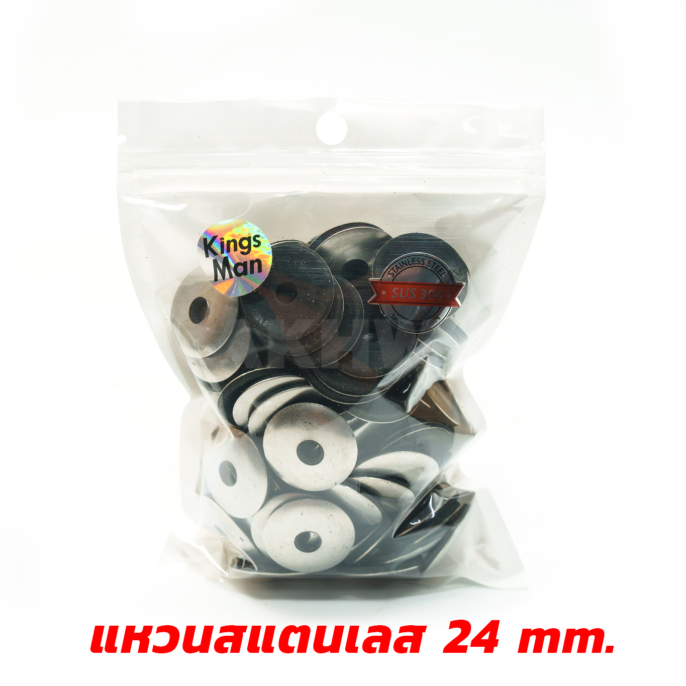 แหวนรองหลังคา แหวนยางรองสกรูสแตนเลส/สังกะสี (หมวกกระเบื้อง) ป้องกันการรั่วซึมของหลังคา(ถุงละ 100ตัว) [ขายส่ง]