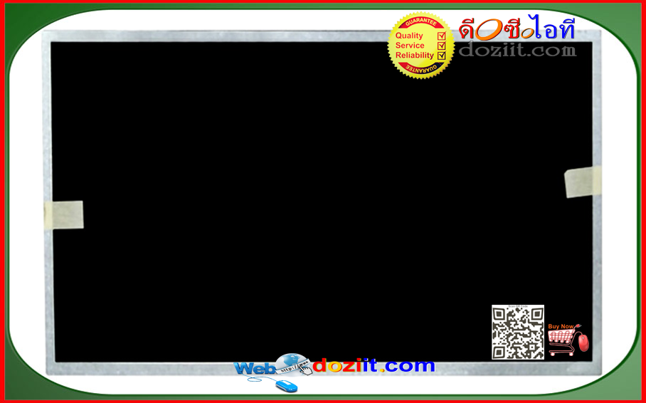 จอโน๊ตบุ๊ค LED Notebook 12.5" screen 1366x768 WXGA HD (LVDS, 40 pins) LED Laptop Screen Panel