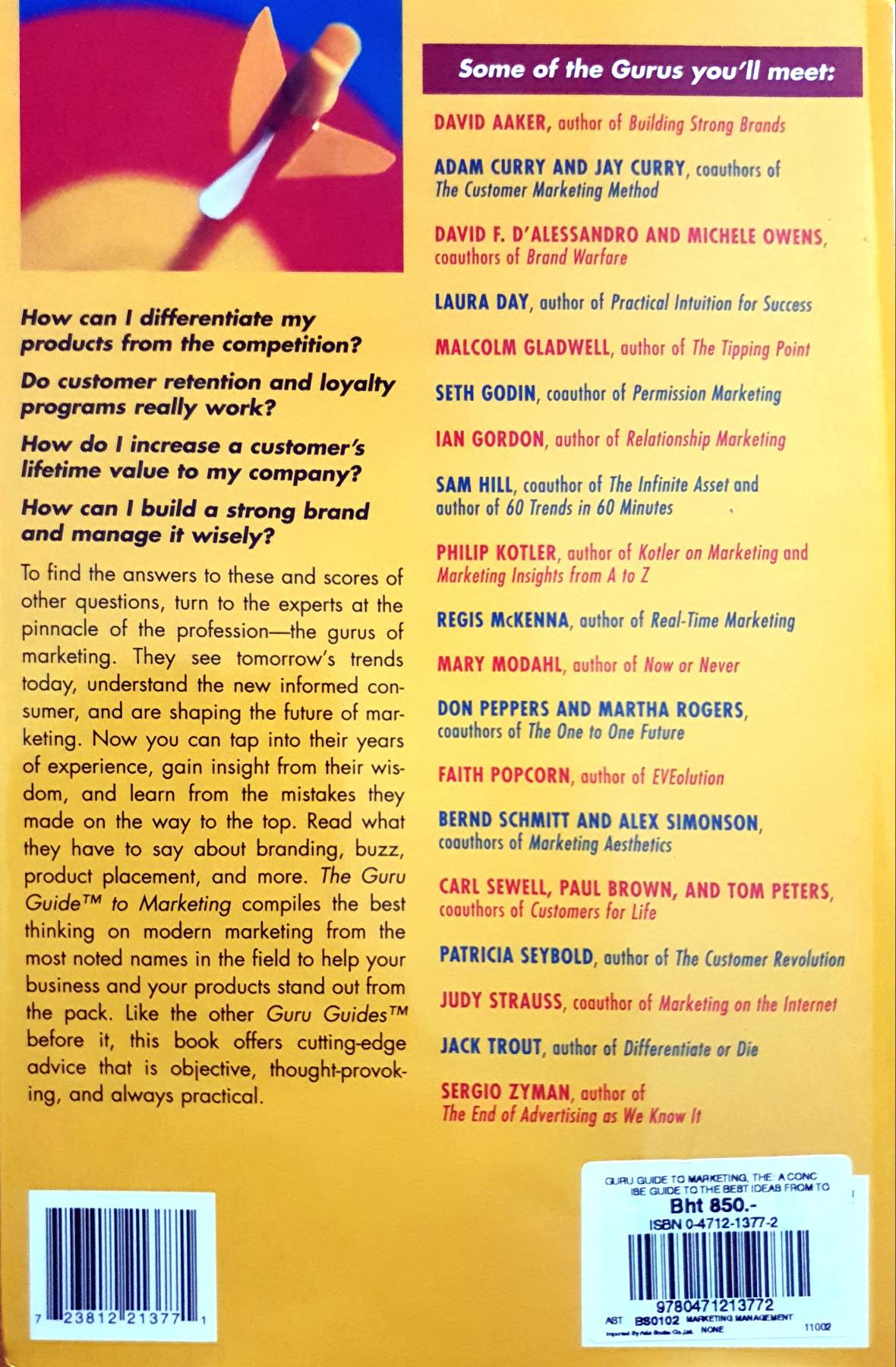 The Guru Guide to Marketing: A Concise Guide to the Best Ideas from Today's Top Marketers : Joseph H. Boyett