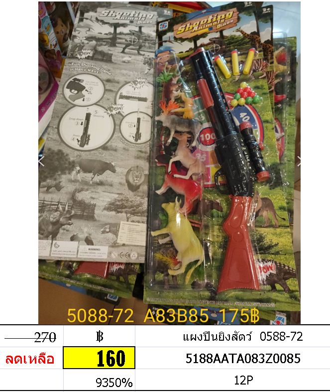 แผงปืนยิงสัตว์ 0588-72