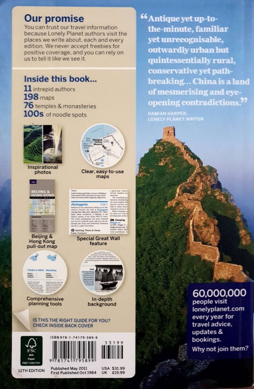 CHINA. : Lonely Planet