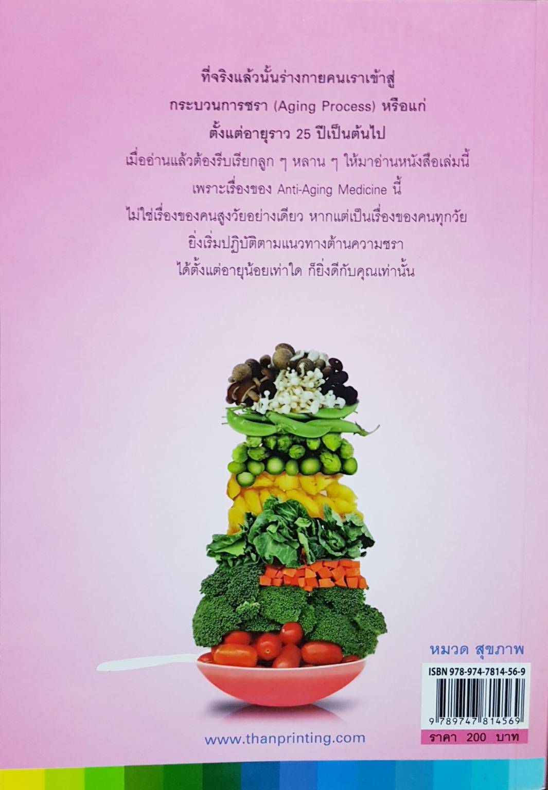 Anti-Aging ต้านความแก่ด้วยวิธีธรรมชาติ / นพ.กฤษดา ศิรามพุช