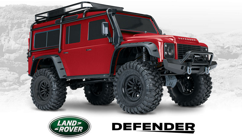 Traxxas TRX-4 1/10 4WD RTR Land Rover Defender Body D110 Scale & Trail Crawler w/ TQi Traxxas [ RTR ]