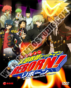 Reborn 8 คุณครูพิเศษจอมป่วน รีบอร์น ปี 8 จิตวิญญาณแห่งรุ่นที่1  1 แผ่น (จบ)