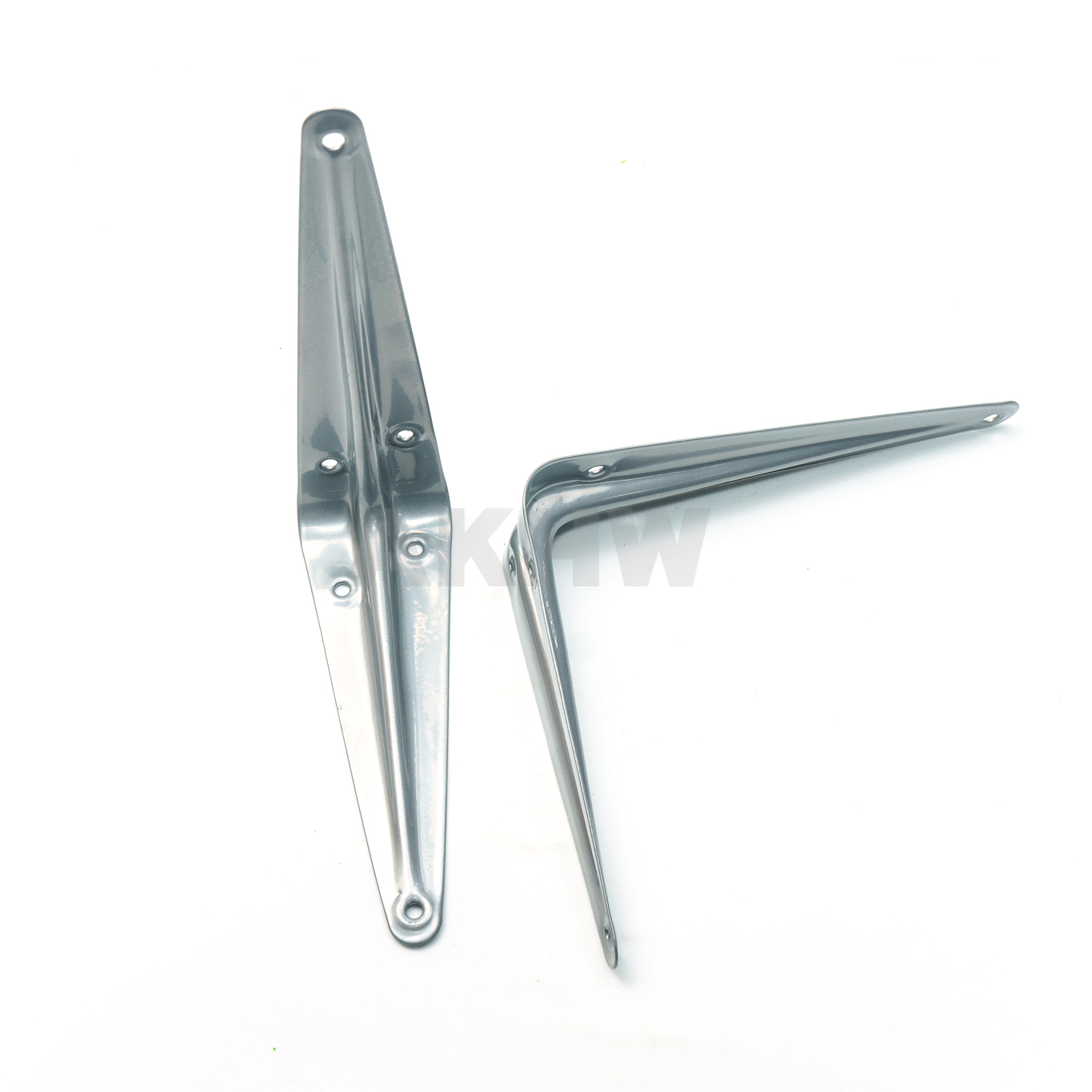 ฉากทำชั้นวาง(ฉากรับชั้น) ติดผนัง สีขาว/เทา ขายเป็นคู่ [ขายปลีก/ส่ง]