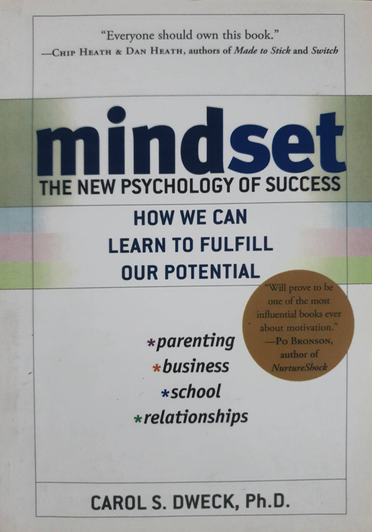 Mindset : The New Psychology of Success by Dweck, Carol S.