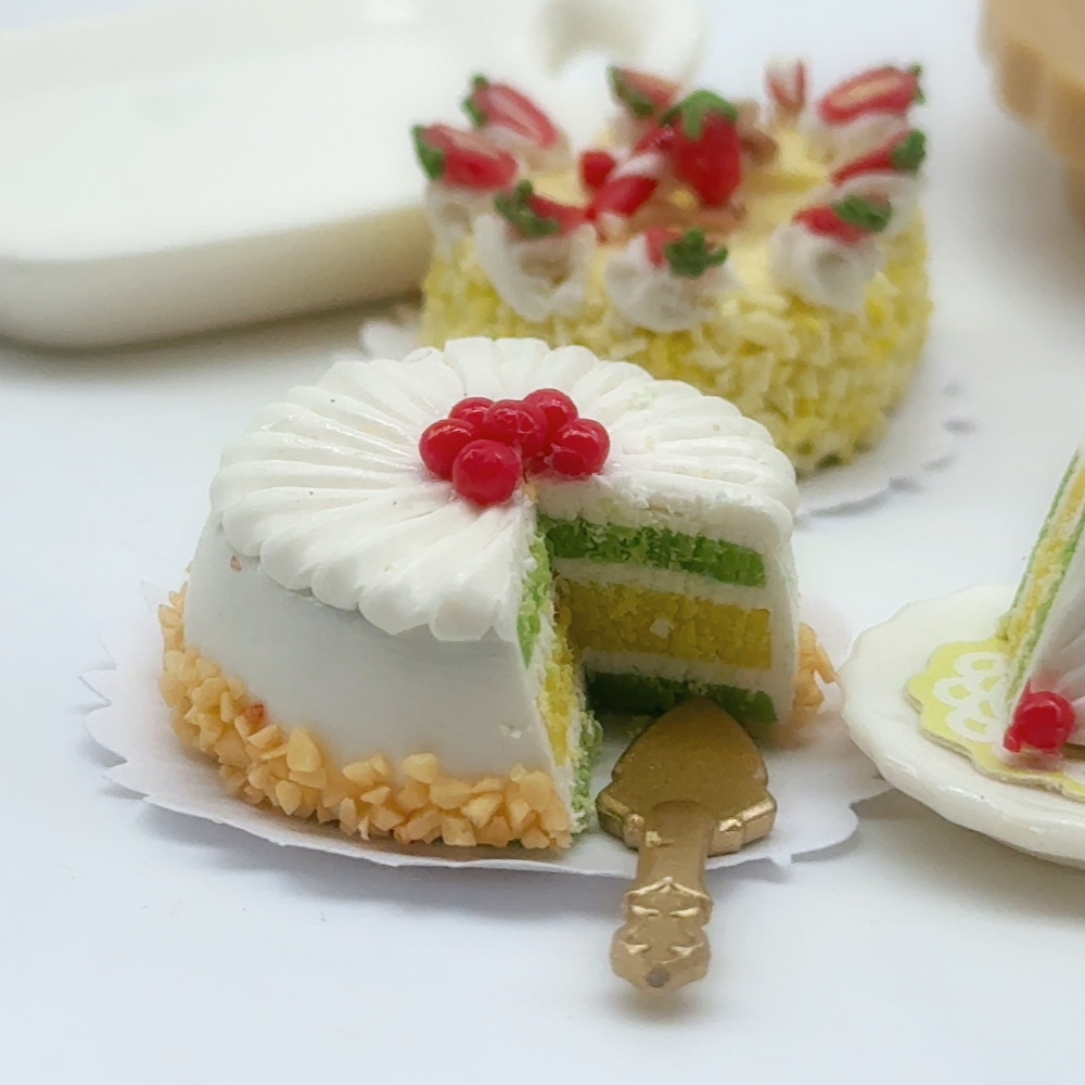 Miniature Sliced Cake
