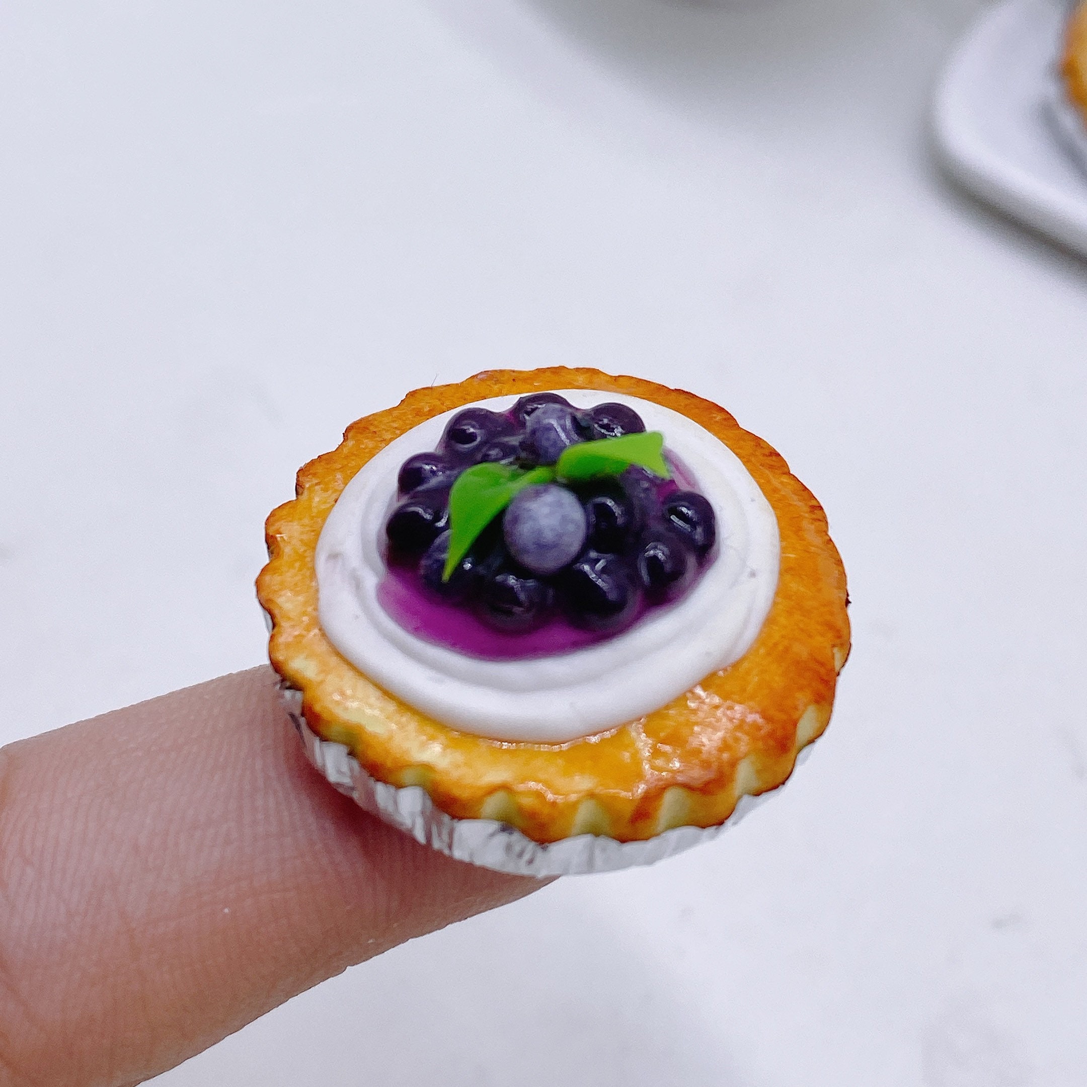 5 pieces Miniature Pie 2 cm