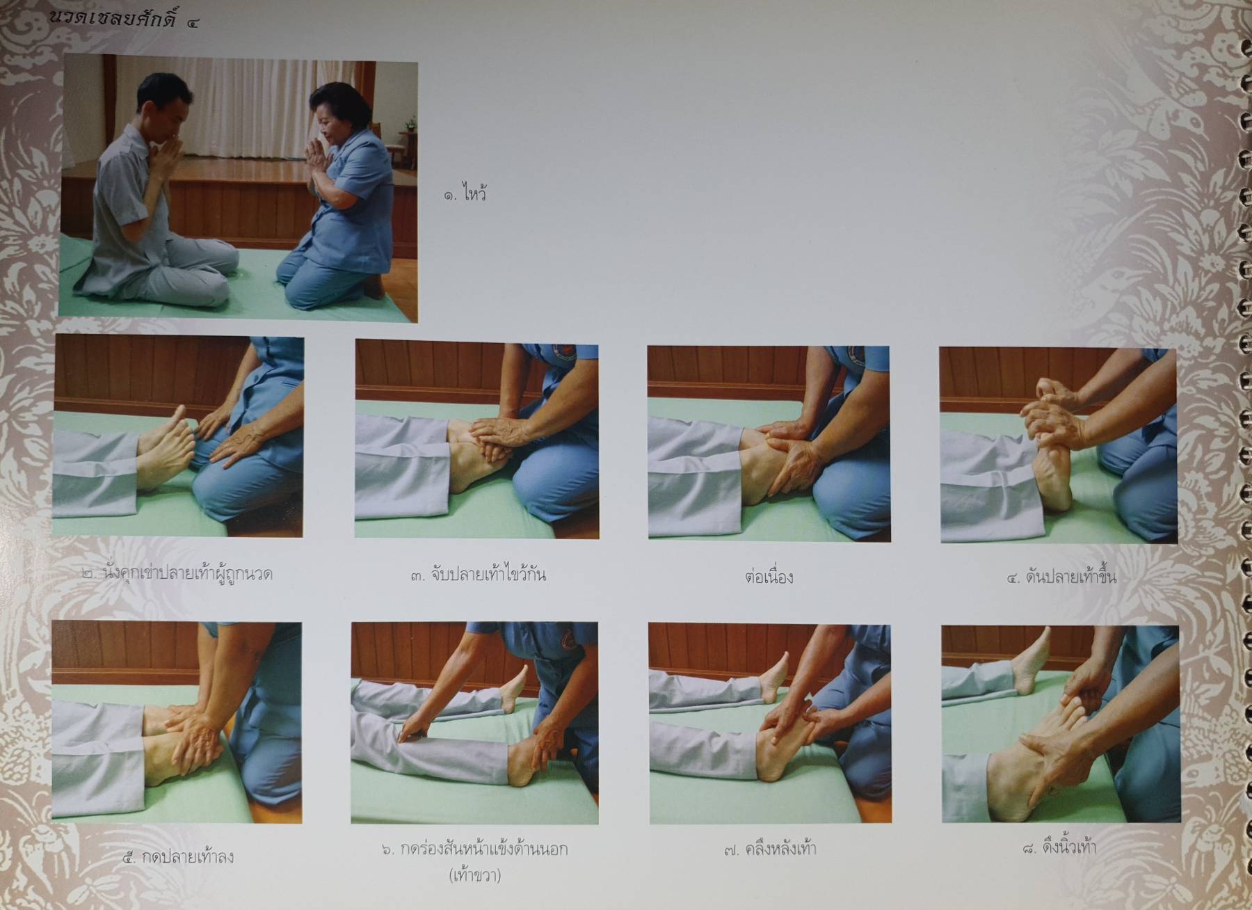เอกสาร ประกอบการเรียนการสอนการนวดไทยเพื่อสุขภาพ นวดไทยแบบทั่วไป (เชลยศักดิ์)
