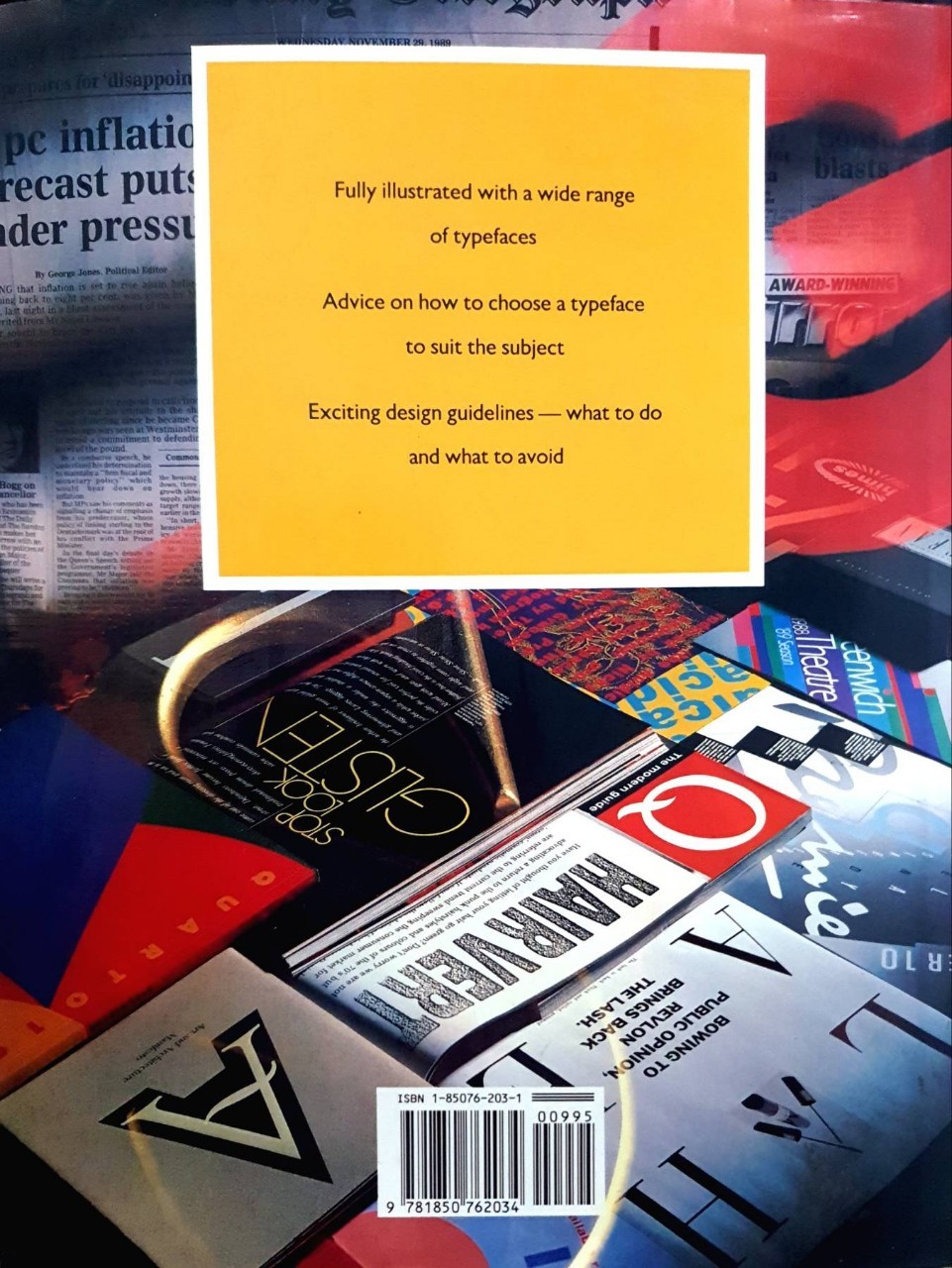 AN INTRODUCTION TO TYPOGRAPHY : Terry Jeavons , Michael Beaumont