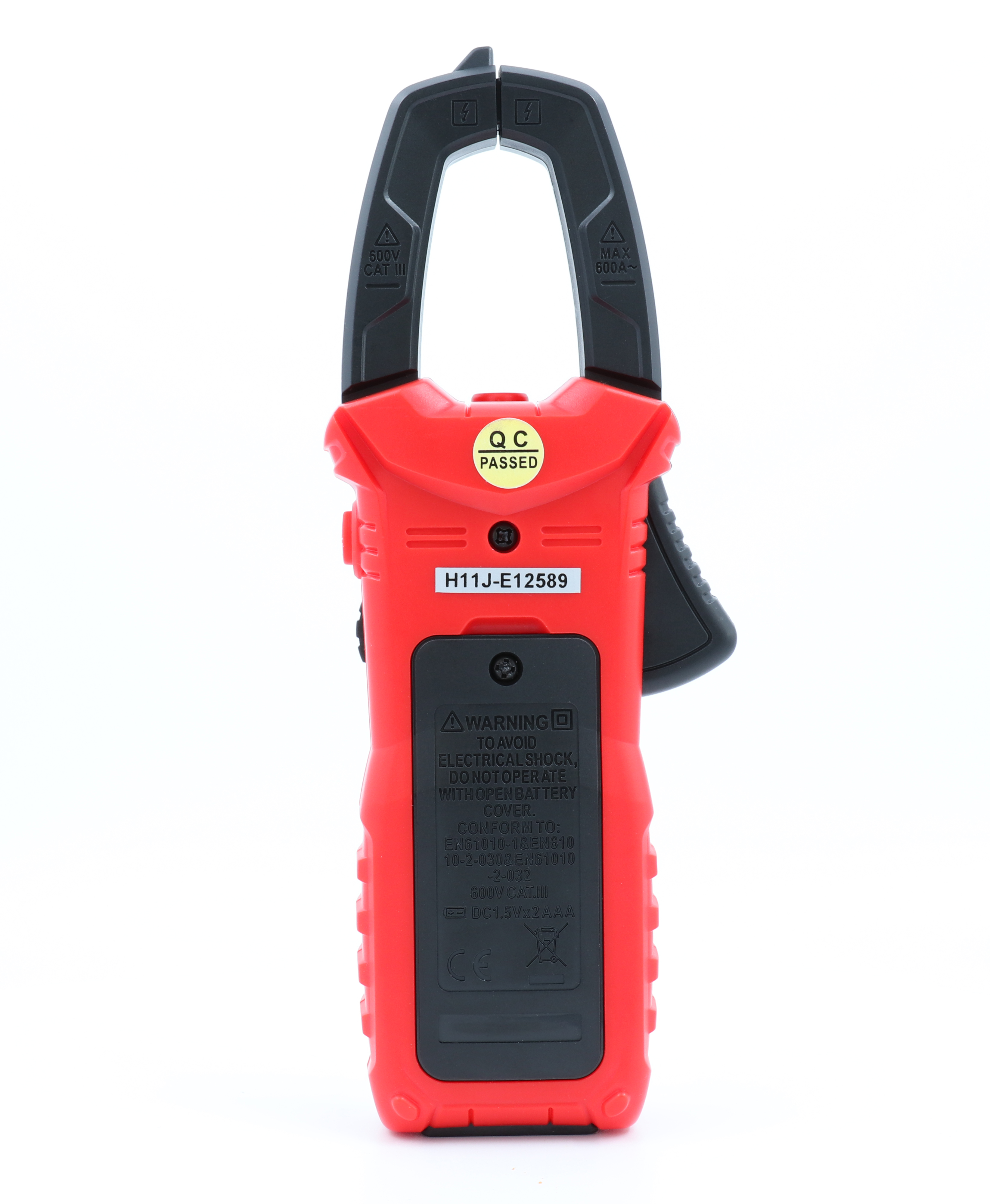 HT206B Digital Clamp Meter AC Current Voltage Resistance Continuity Measuring Tester