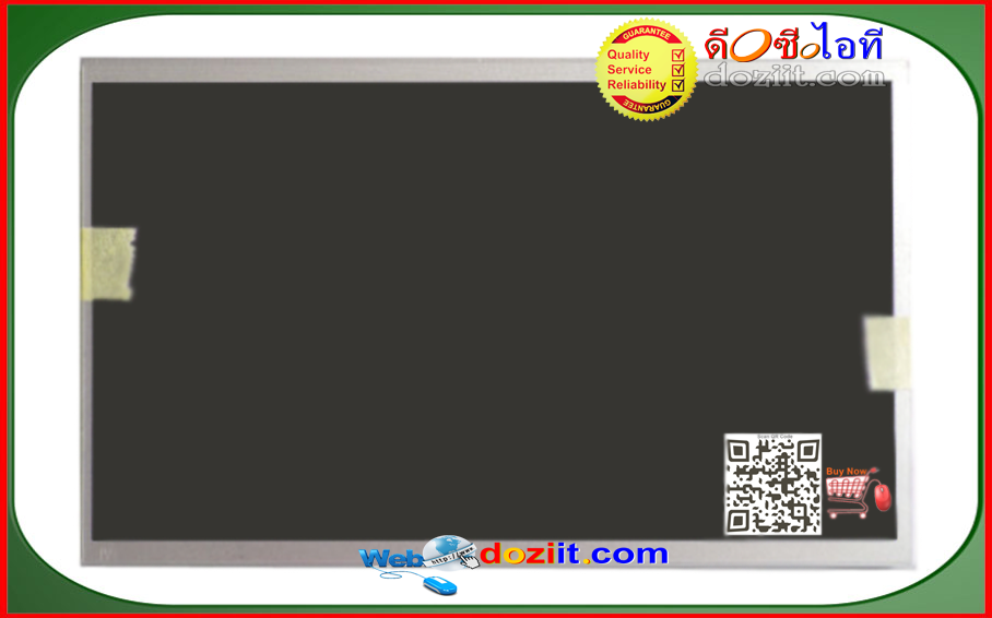 จอโน๊ตบุ๊ค LED Notebook 10.1" screen 1024x600 WSVGA (LVDS, 40 pins) LED Laptop Screen Panel