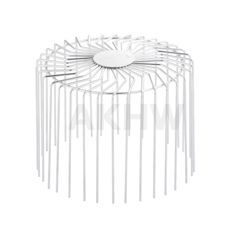 ตะแกรงดักเศษใบไม้ แบบตะกร้อกลมทรงกระบอก KingsMan วัสดุสแตนเลสแท้ SUS304 ทนทาน ไม่เป็นสนิม