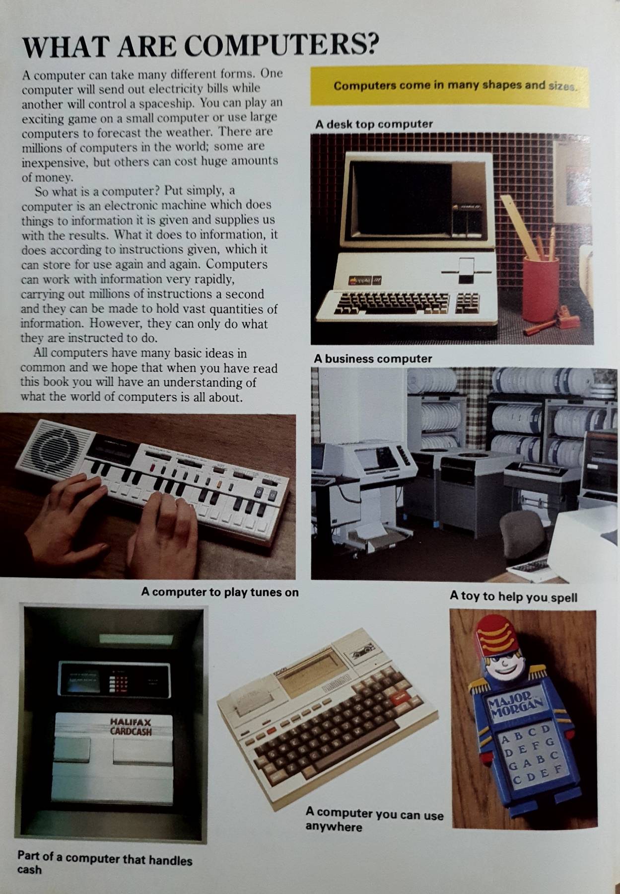 RETRO COMPUTER BOOK LET ME TELL YOU ABOUT...thorley And Filipek.