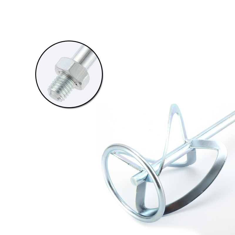 หัวปั่นปูน/ผสมสี เกลียว M14 ยี่ห้อ KingsMan ชุบกันสนิม เหล็กหนา ทนทาน เหมาะกับงานหนัก