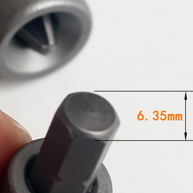 หัวบล็อคไขควงยิงฝ้า KingsMan (ดอกไขควง) PH2x25MM แบบสั้น ป้องกันอาการสบัด ขายปลีกส่ง