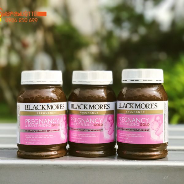 Blackmores Pregnancy & Breast Feeding วิตามินบำรุง สำหรับคุณแม่ตั้งครรภ์และให้นมบุตร บรรจุ 180 เม็ด