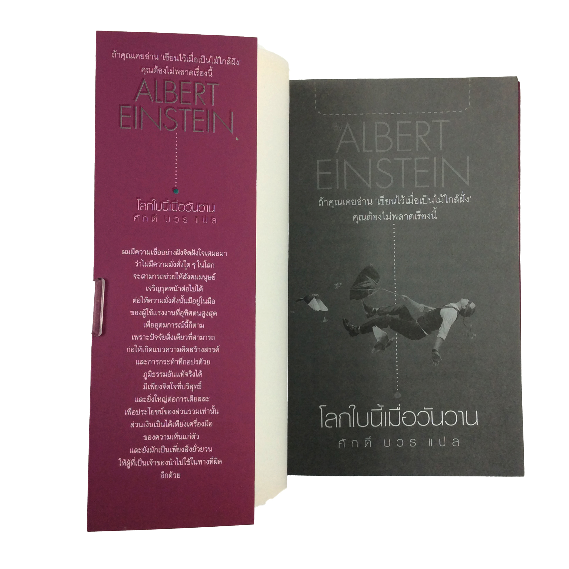 โลกใบนี้เมื่อวันวาน อัลเบิร์ต ไอน์สไตน์ หนังสือ ความคิด พัฒนาตนเอง