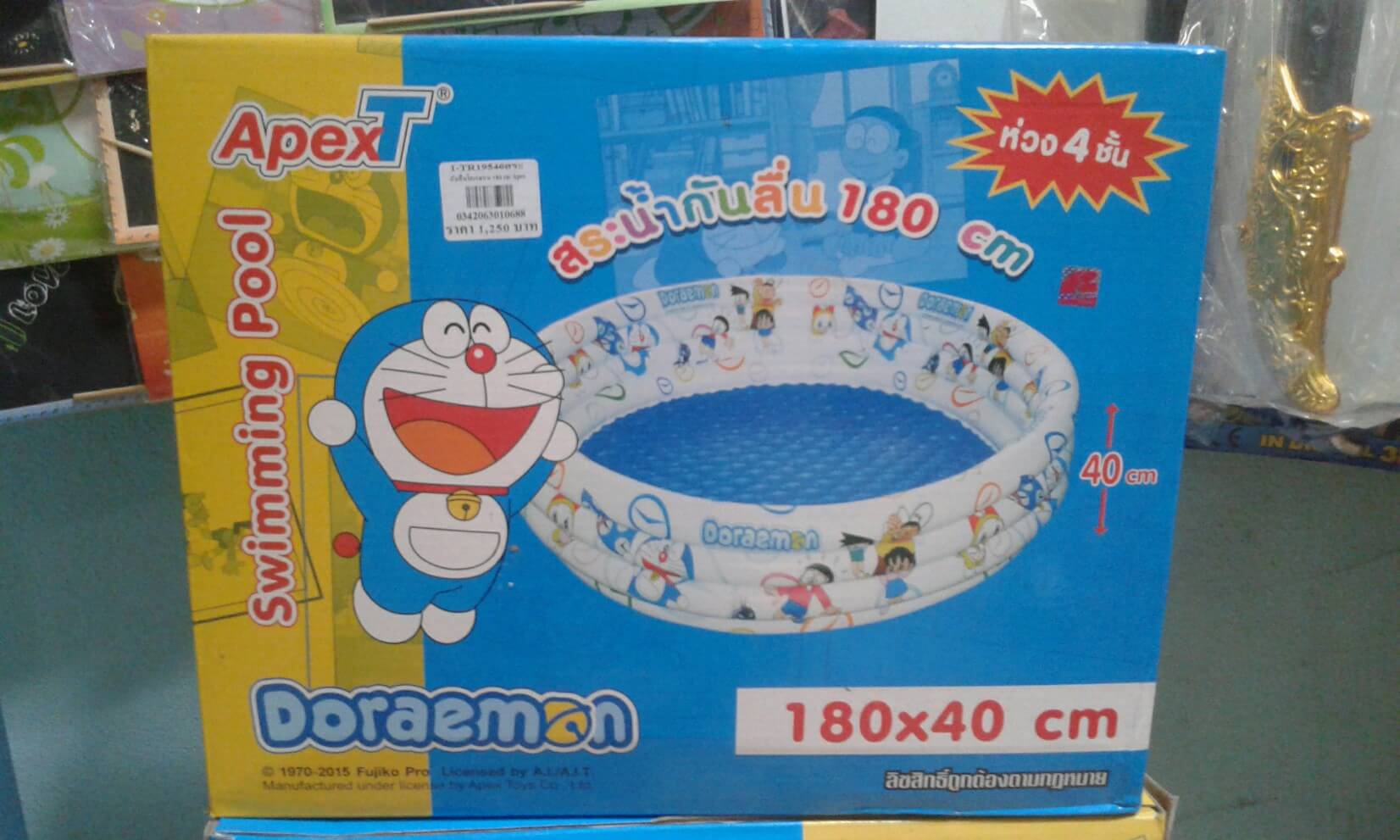 I-TR19546สระกันลื่นโดเรมอน 180 cm Apex
