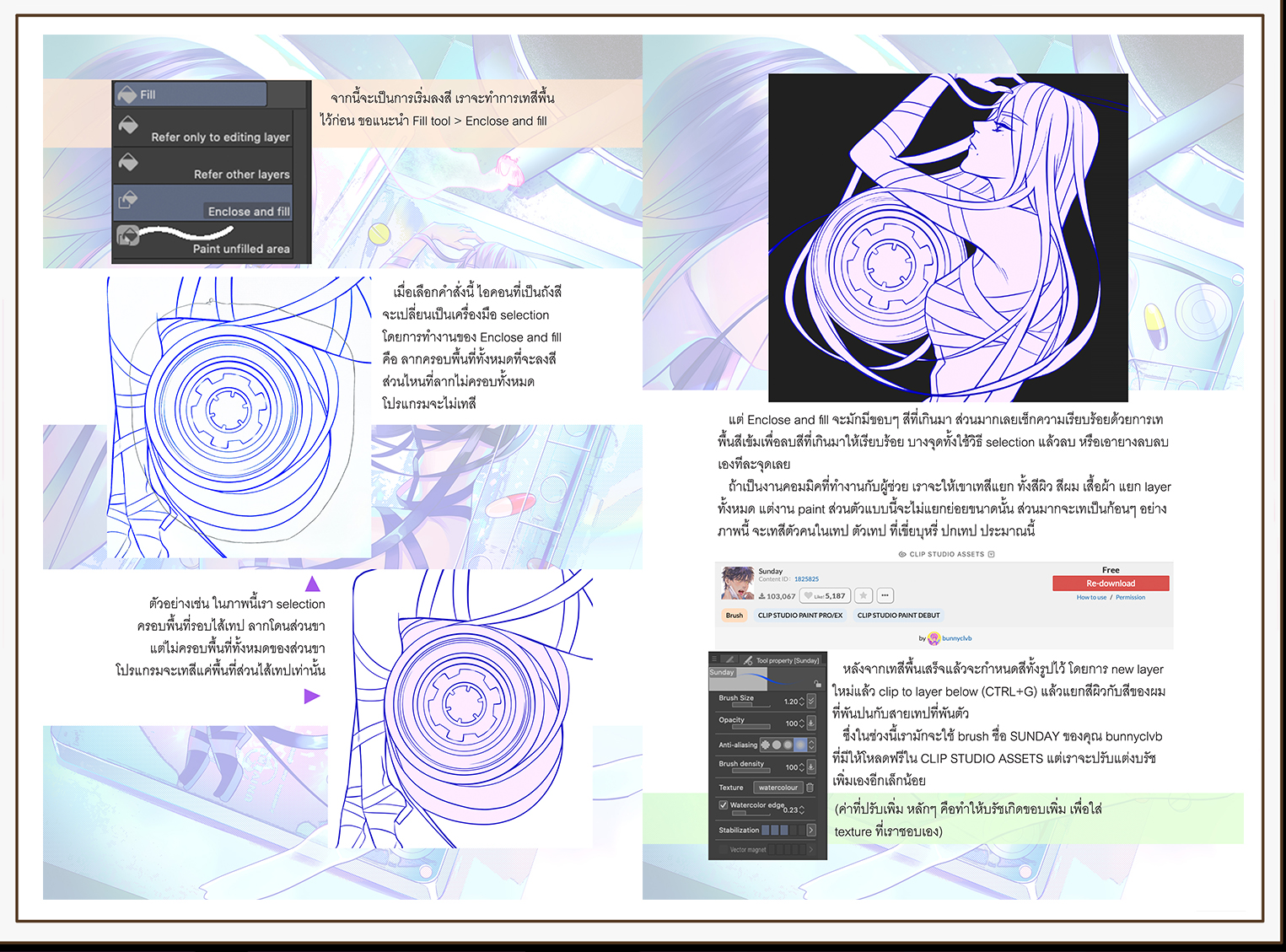 How to Digital Painting เล่ม 2 คู่มือสอนวาดรูปและลงสีด้วยคอมพิวเตอร์