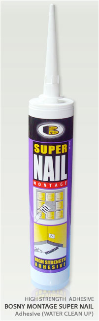 กาวแทนตะปู/สูตรน้ำ/Bosny/B215▻Super nail
