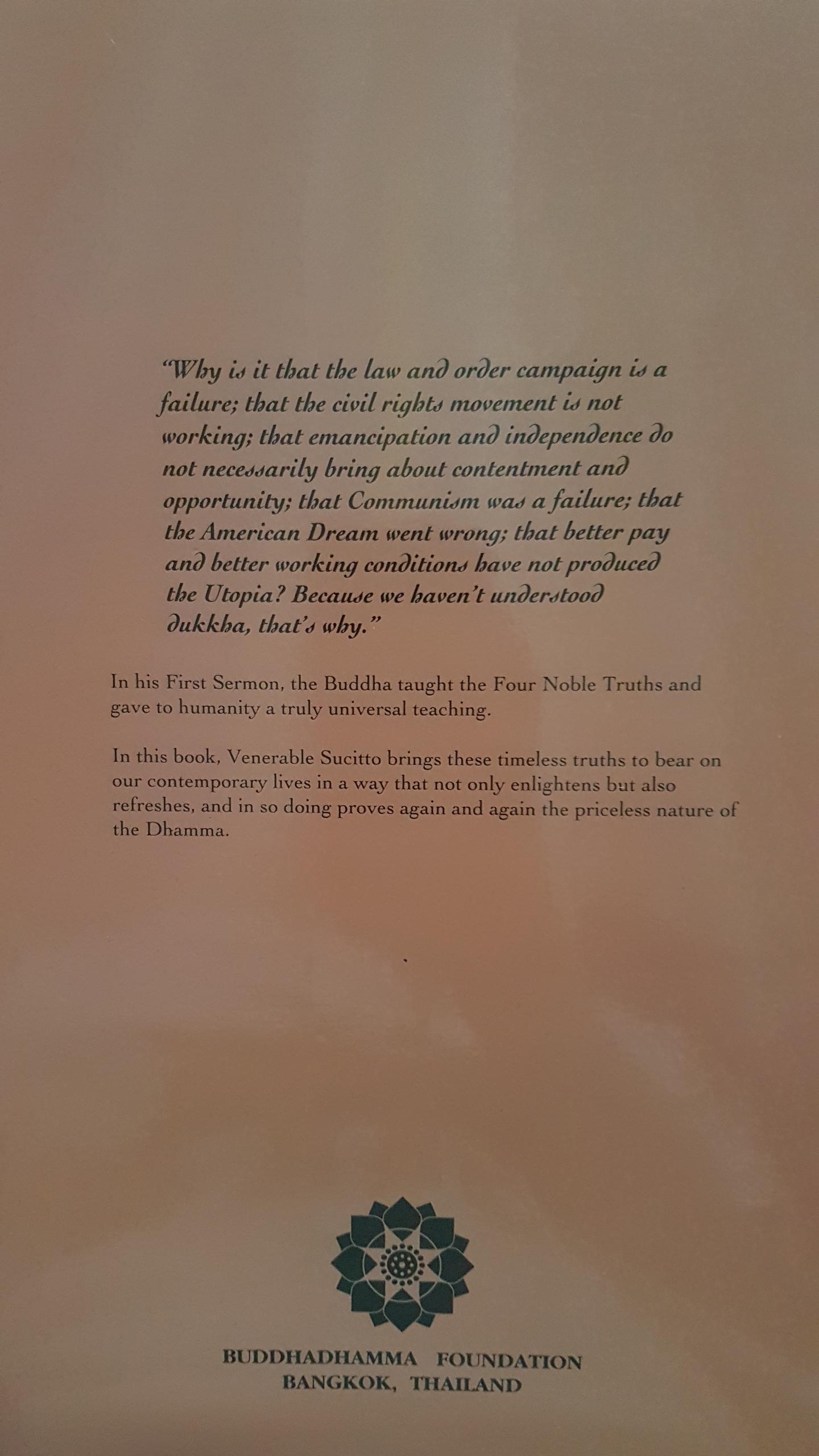 The Dawn of The Dhamma Venerable Sucitto Bhikkhu