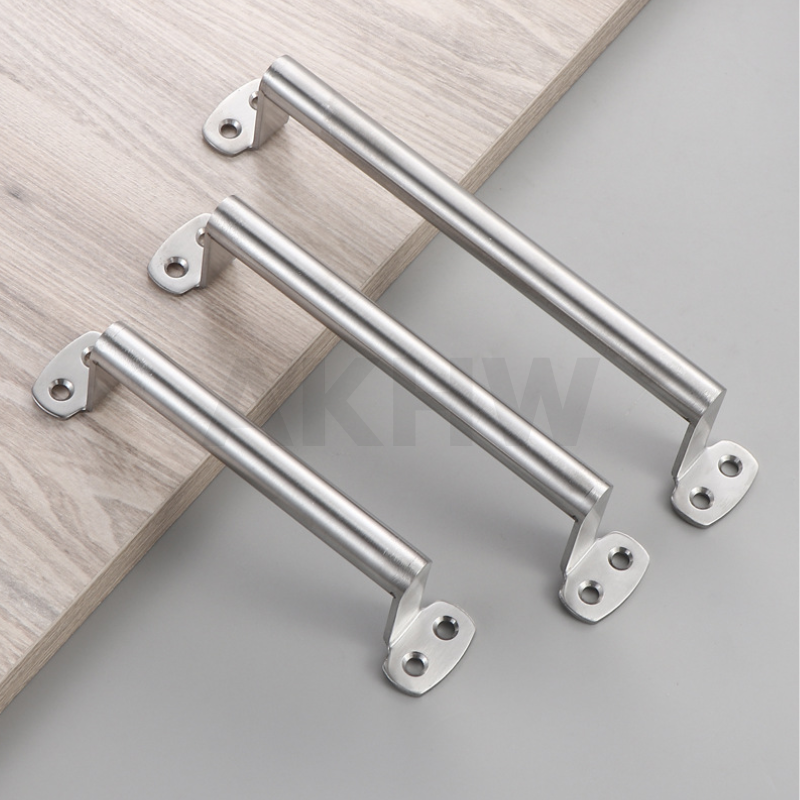 มือจับประตู แบบกลม สแตนเลส KingsMan สำหรับติดประตู/หน้าต่าง เหล็ก ไม้ PVC (ราคาต่อชิ้น)