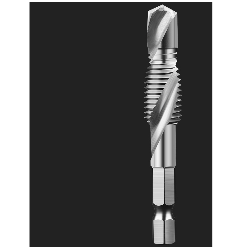 ดอกต๊าปเกลียวชุบแข็งมีดอกเจาะในตัว KingsMan ดอกชุบแข็ง ไฮสปีด M3-M10 (แยกขายต่อชิ้น) [ขายปลีก/ส่ง]