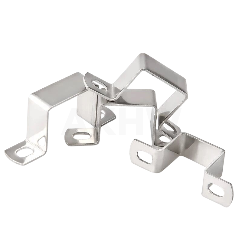 แคลมป์เหลี่ยมสแตนเลสแท้ SUS304 สำหรับยึดท่อเหลี่ยม เหล็กกล่อง เสาคอนกรีตเหลี่ยมที่จอดรถ [ขายปลีกส่ง ราคาถูก]