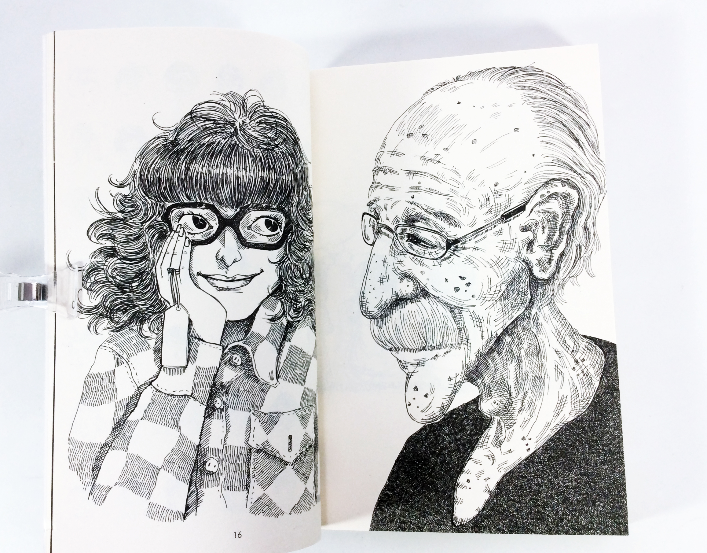 2015 Kanitsart Semanopparat Black Line Collection Art Book หนังสือภาพวาด การ์ตูน ศิลปะ ลายเส้นขาวดำ