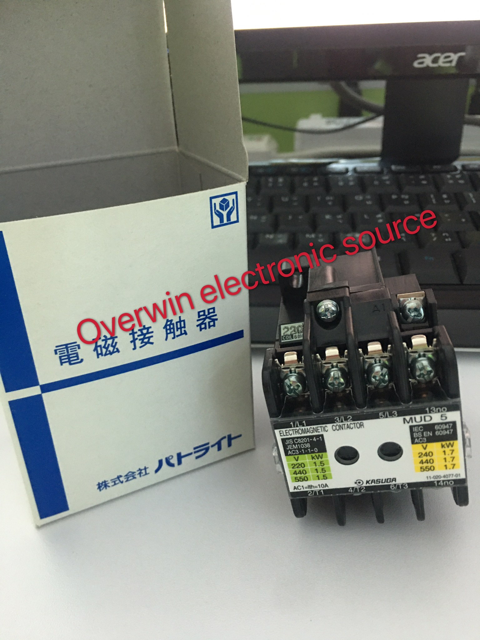 Magnetic Contactor รุ่น MUD5 [Kasuga]