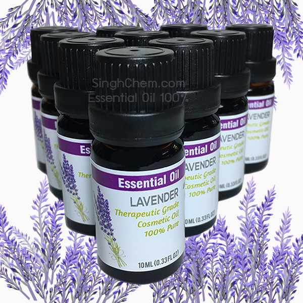 น้ำมันดอกลาเวนเดอร์บริสุทธิ์ 100% (์Natural Pure Lavender Oil)