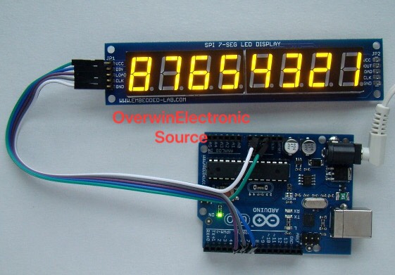 IC MAX7219 สำหรับขับ 7 Segment 8 หลัก MAX7219CNG MAX7219CN MAX7219C MAX7219