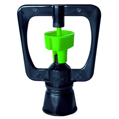 (แพ็ค5ชิ้น) สปริงเกลอร์ไชโยน้ำมากเกลียวใน3/4"x1/2"โครงดำใบนิก ตราไชโย รุ่น 320-AB **ของแท้ คุณภาพดี**