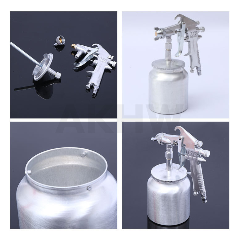 กาพ่นสี KingsMan F-75S / F-75G วัสดุอลูมิเนียม ทนทาน [ขายปลีก/ส่ง ราคาถูก]