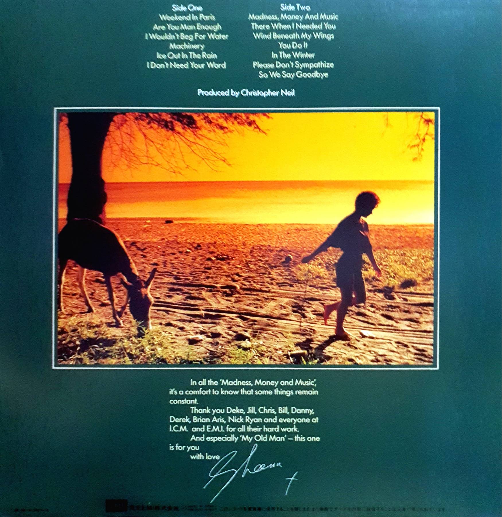 LP, Vinyl, Sheena Easton - Madness, Money And Music