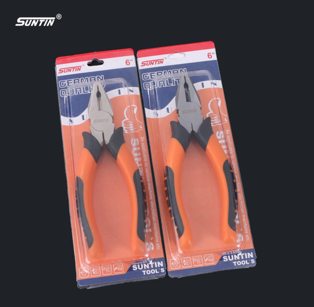 คีมตัดข้าง (คีมปากจระเข้) ยี่ห้อ SUNTIN สำหรับตัดจับ ขายปลีกและส่ง ราคาถูก