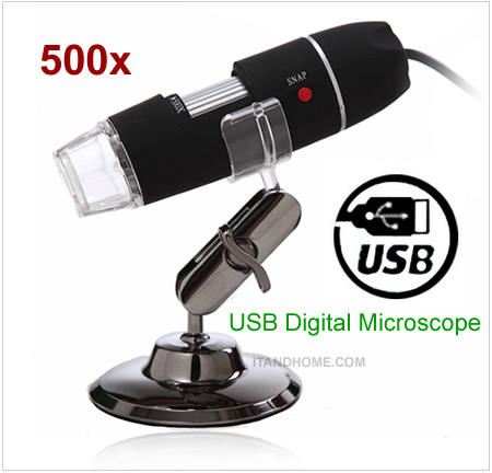 กล้อง Usb Microscope 500x
