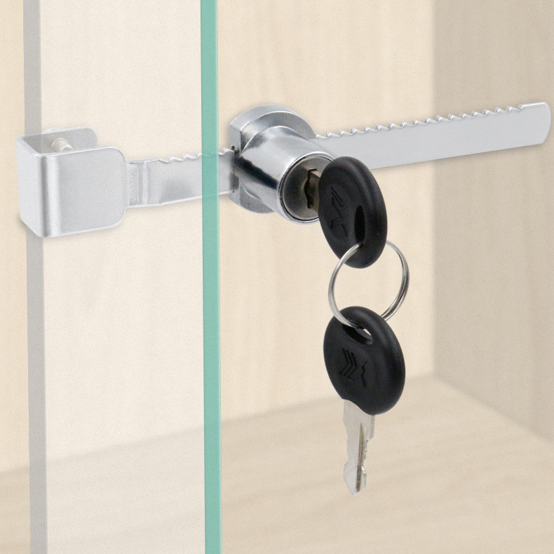 กุญแจล็อคกระจกบานเลื่อนฟันปลา KingsMan ความยาว 14 cm [ขายปลีก/ส่ง]