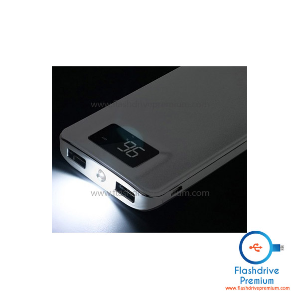 พาวเวอร์แบงค์ 10,000 mAh (Power Bank LED)