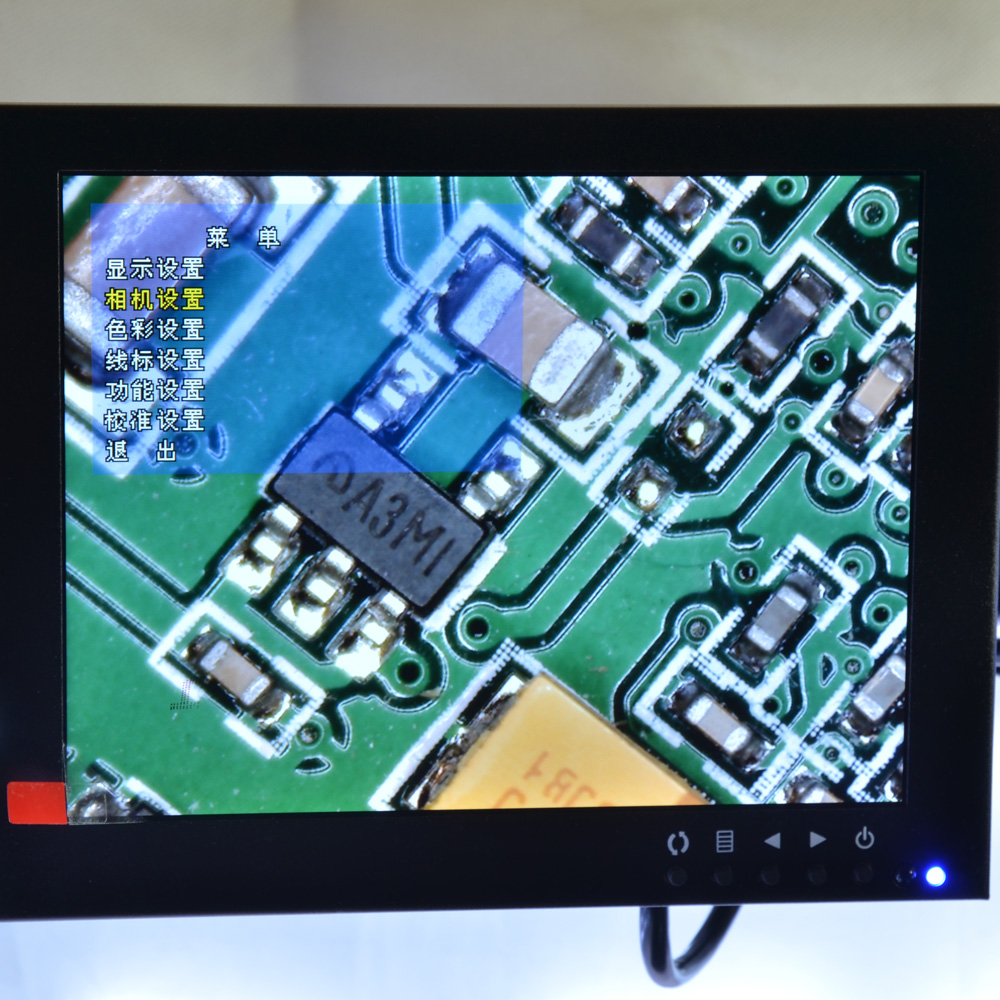 CCD Camera Microscope AV+VGA OW-10A VGA Set