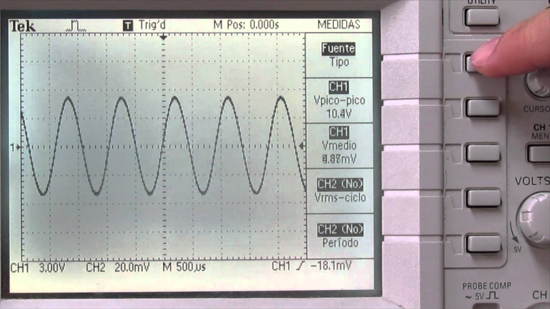 Ossilloscope Tektronix TDS 220 100Mhz