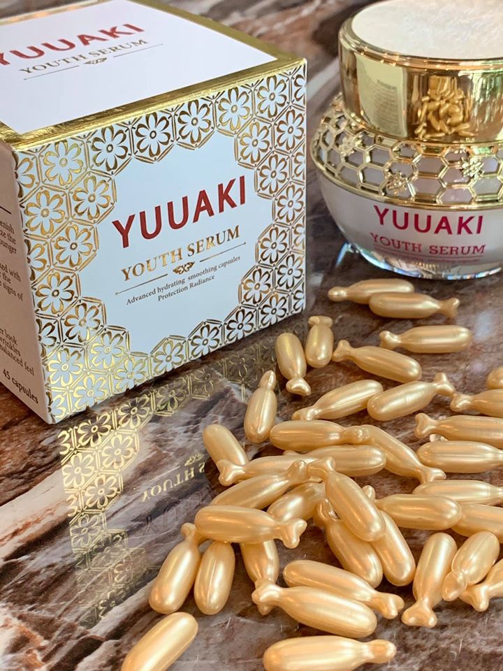 YUUAKI Youth Serum Advanced Hydrating Smoothing Capsules Protection Radiance