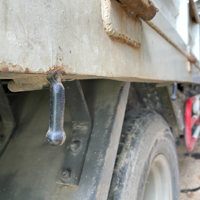 ตะขอเกี่ยวผ้าใบรถบรรทุก ขนาด 9.5mm/12mm ตะขอเหล็กเกาะผ้าใบ แบบเชื่อมติดรถ ดัดแปลงใช้งานอเนกประสงค์