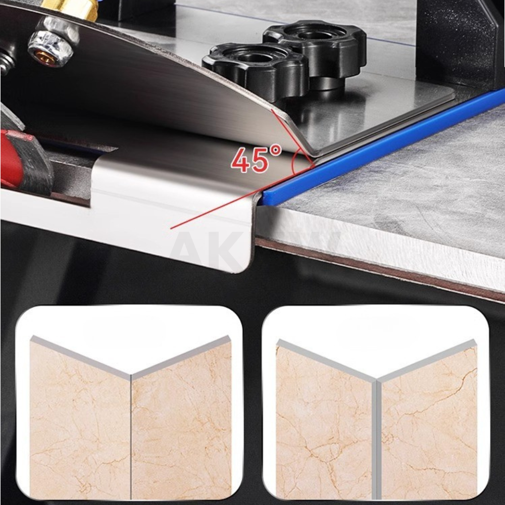 แท่นตัดมุมกระเบื้อง 45 องศา KingsMan สำหรับเครื่องเจียร์ 4 นิ้ว วัสดุสแตนเลส [ขายปลีก/ส่ง ราคาถูก]