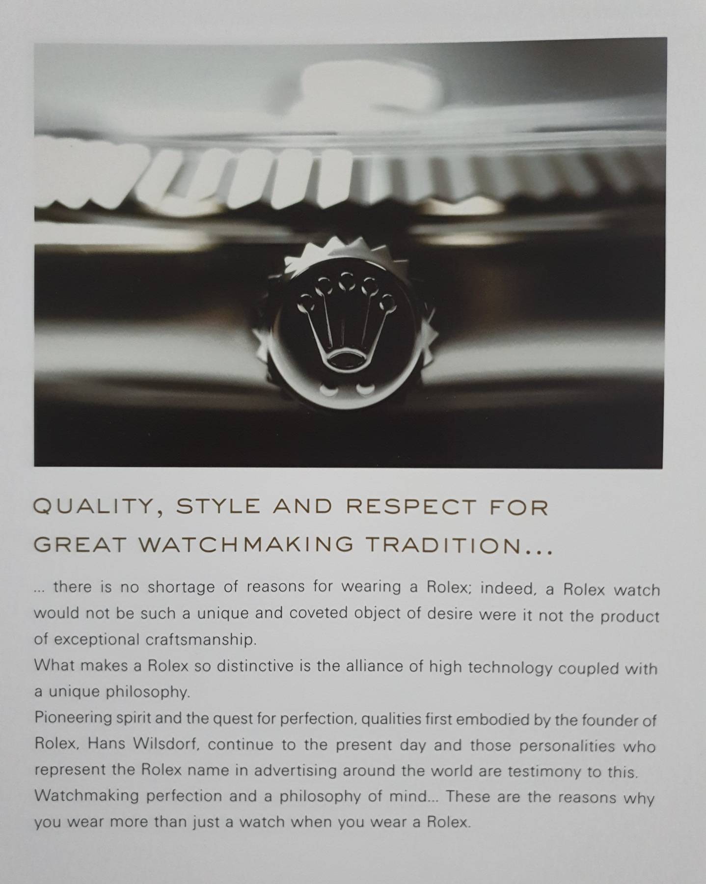 ROLEX OYSTER PERPETUAL CATÁLOGO 2011